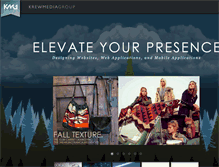 Tablet Screenshot of krewmedia.com